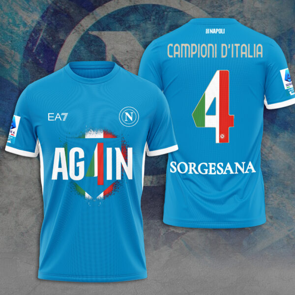 S.S.C. Napoli 3D Apparel - MAITM 11236