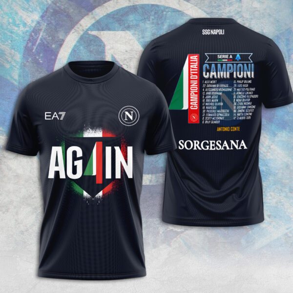 S.S.C. Napoli 3D Apparel - MAITM 11244