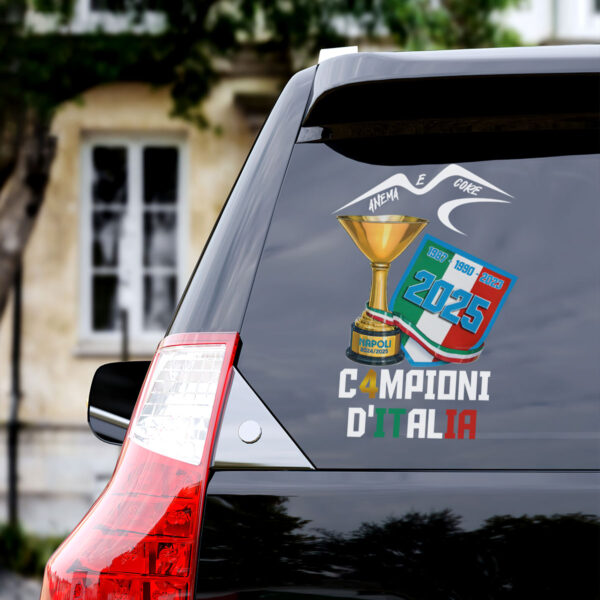 S.S.C. Napoli 3D Decal – HOATT 10898