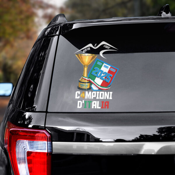 S.S.C. Napoli 3D Decal – HOATT 10898