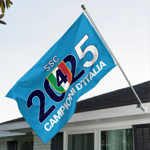S.S.C. Napoli 3D House Flag - HOATT 10848