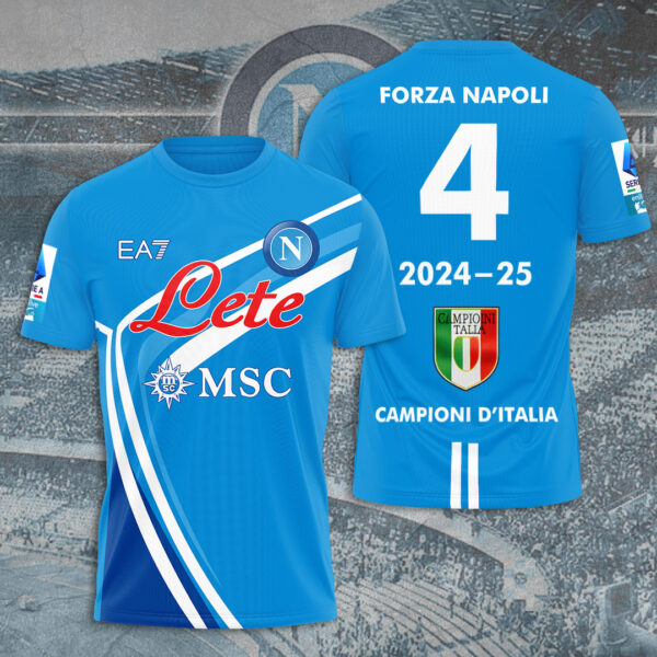 S.S.C. Napoli 3D Apparel - TANTN 12618
