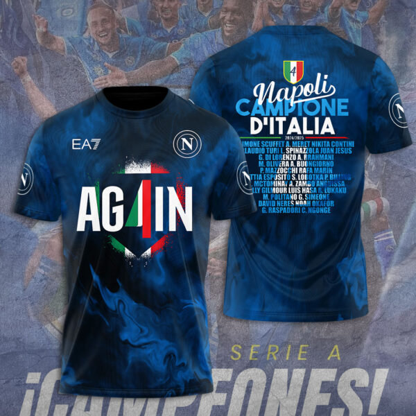 S.S.C. Napoli 3D Apparel - TANTN 13064