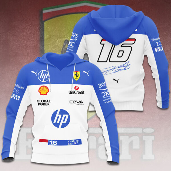 Scuderia Ferrari x Charles Leclerc 3D Apparel – HOATT 10218
