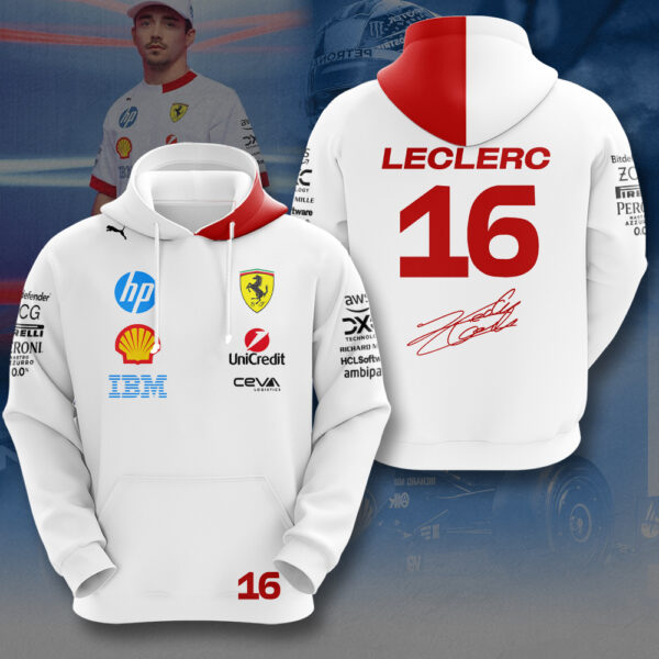 Scuderia Ferrari x Charles Leclerc 3D Apparel – MAITM 10977