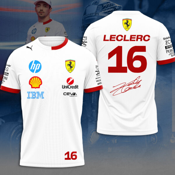 Scuderia Ferrari x Charles Leclerc 3D Apparel – MAITM 10977