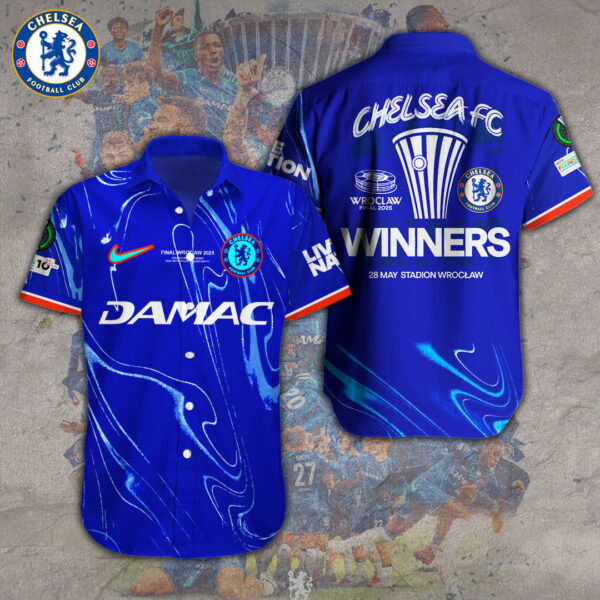 Chelsea FC Short Sleeve Dress Shirt – TANTN 13144.1
