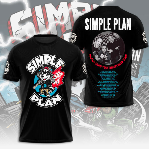 Simple Plan 3D Apparel - GNE 3489