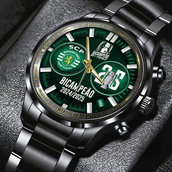 Sporting CP Black Stainless Steel Watch - HOATT 10771