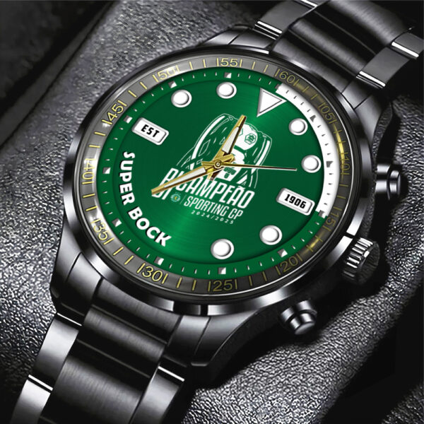 Sporting CP Black Stainless Steel Watch - MAITM 11154