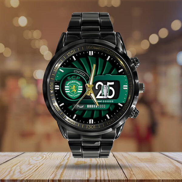 Sporting CP Black Stainless Steel Watch - TANTN 12913