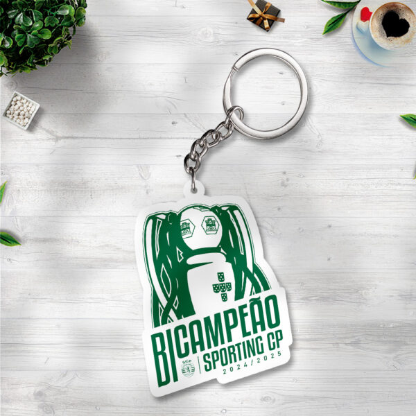 Sporting CP Custom Shape 2-sided Keychain -TANTN 12930