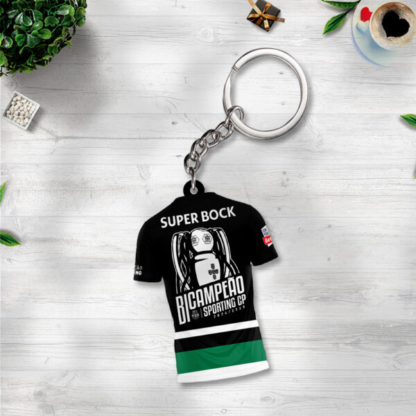 Sporting CP Custom Shape 2-sided Keychain - TANTN 12918