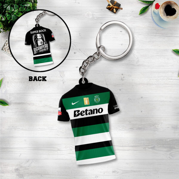 Sporting CP Custom Shape 2-sided Keychain - TANTN 12918