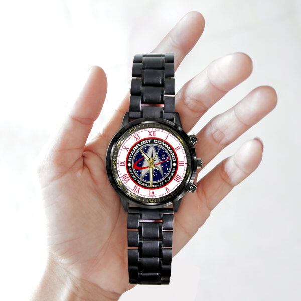 Star Trek Black Stainless Steel Watch - TANTN 12676