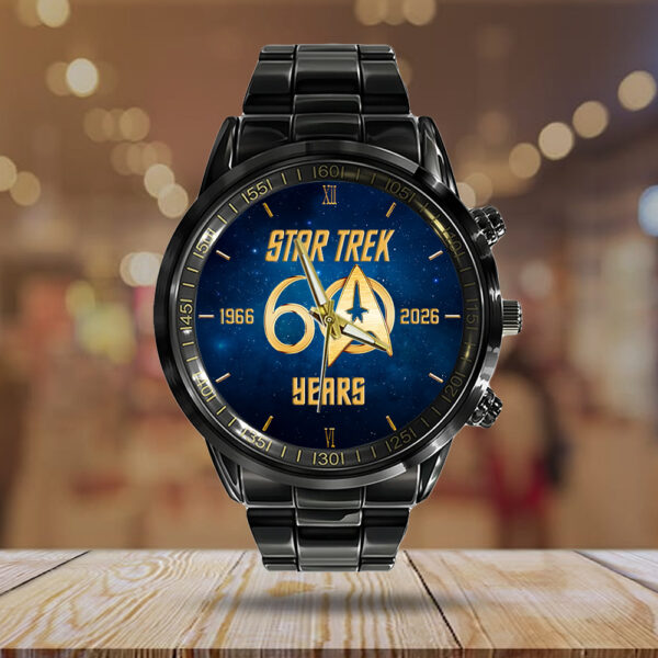 Star Trek Black Stainless Steel Watch - HOATT 10691