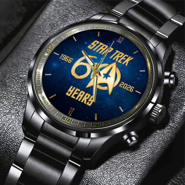 Star Trek Black Stainless Steel Watch - HOATT 10691