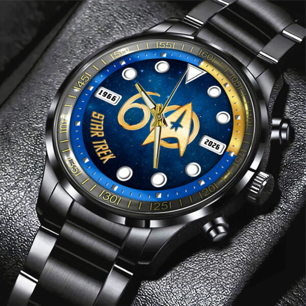 Star Trek Black Stainless Steel Watch - HOATT 10692