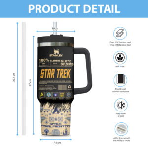 Star Trek 40oz Stanley Tumbler - TANTN 12656