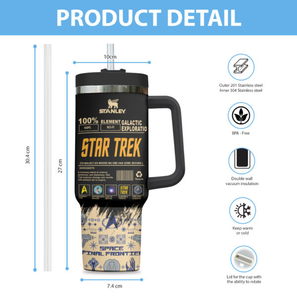 Star Trek 40oz Stanley Tumbler - TANTN 12656