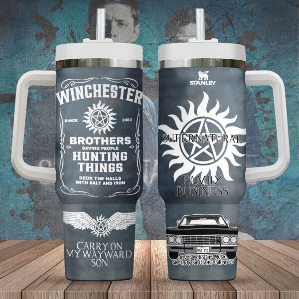 Supernatural 40oz Stanley Tumbler - TANTN 12555