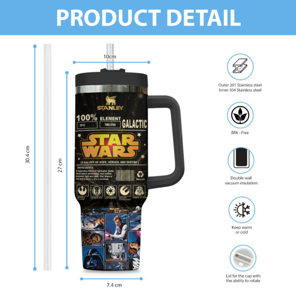 Personalized Star Wars 40oz Stanley Tumbler - TANTN 12454