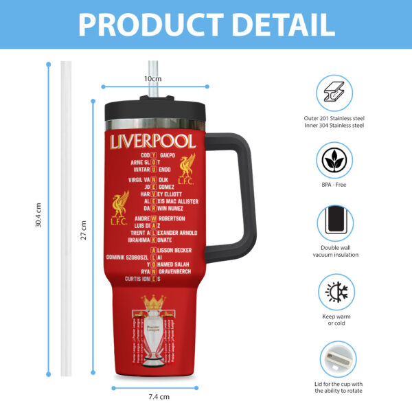 Liverpool FC 40oz Stanley Tumbler - TANTN 12467