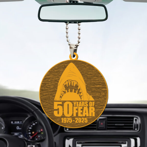 Jaws Custom Shape 2-sided Acrylic Car Ornament - TANTN 12515