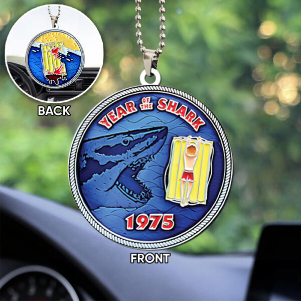 Jaws Custom Shape 2-sided Acrylic Car Ornament - TANTN 12519