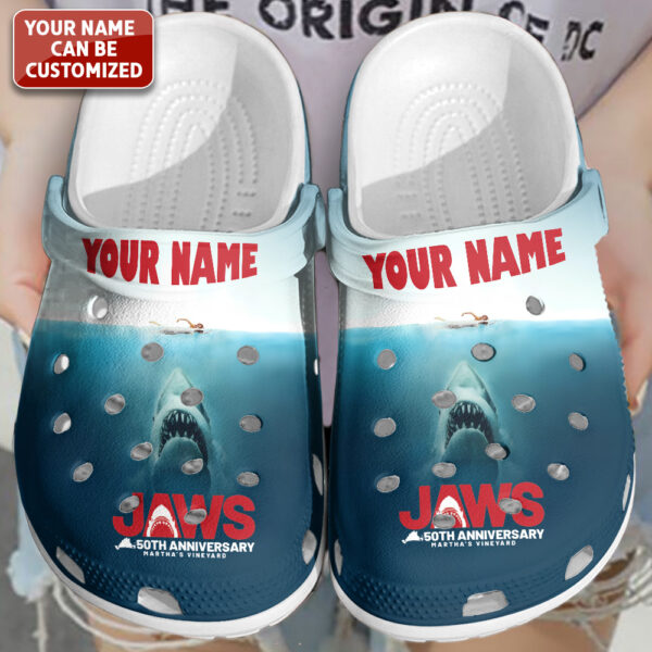 Personalized Jaws Custom Crocs - TANTN 12634