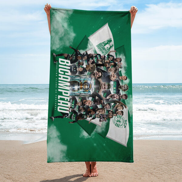 Sporting CP Rectangle Beach Towel - TANTN 12894