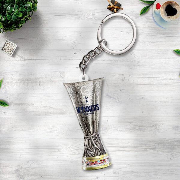 Tottenham Hotspur FC Custom Shape 2-sided Keychain - TANTN 12963