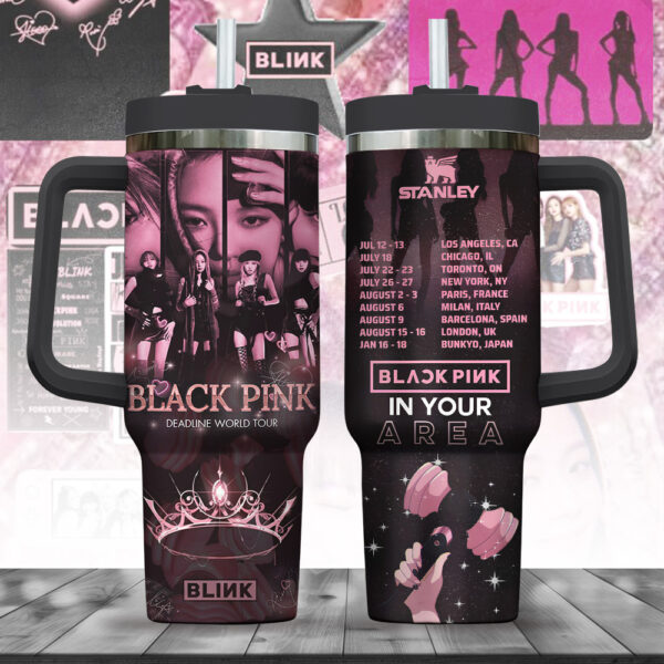 Blackpink 40oz Stanley Tumbler - TANTN 13014