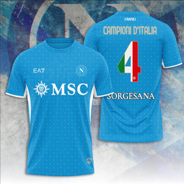 S.S.C. Napoli 3D Apparel - TANTN 13032