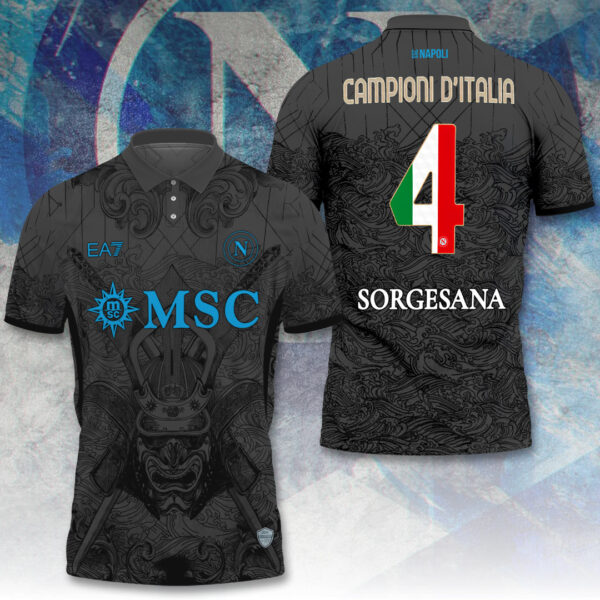 S.S.C. Napoli 3D Apparel - TANTN 13034