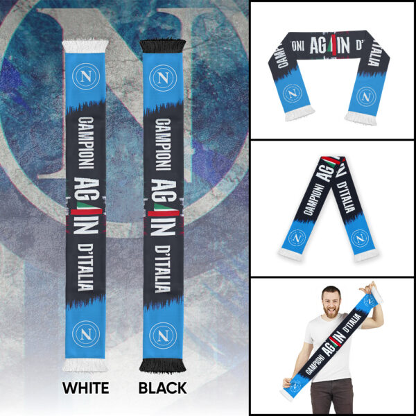 S.S.C. Napoli Ruffneck Soccer Scarf - TANTN 13036