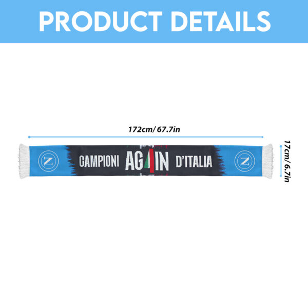 S.S.C. Napoli Ruffneck Soccer Scarf - TANTN 13036