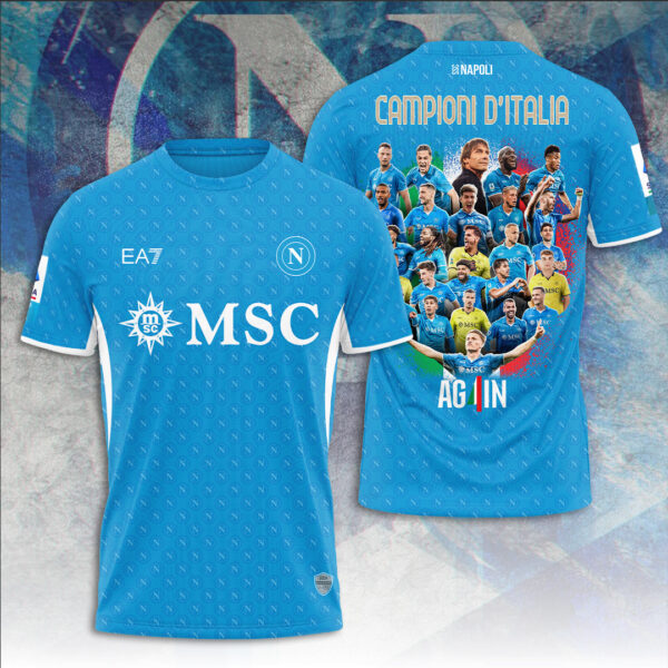 S.S.C. Napoli 3D Apparel - TANTN 13038
