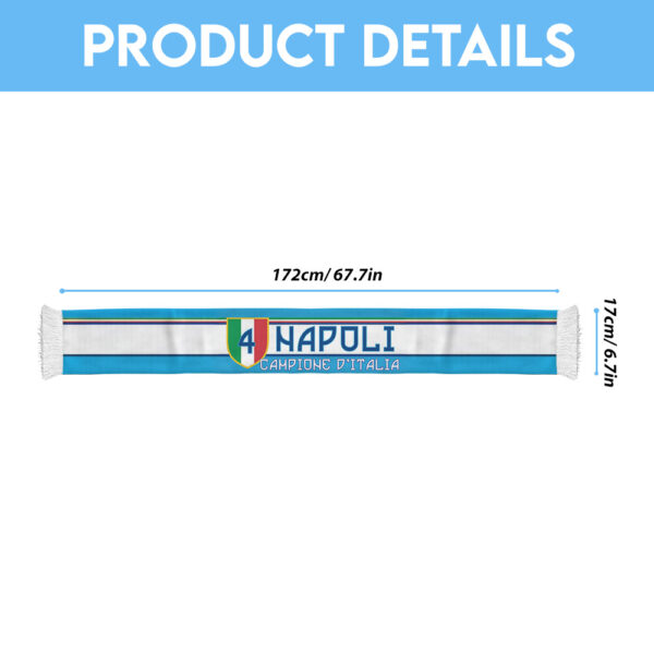 S.S.C. Napoli Ruffneck Soccer Scarf - TANTN 13071