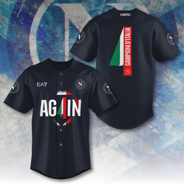 S.S.C. Napoli Baseball Jersey - TANTN 13060