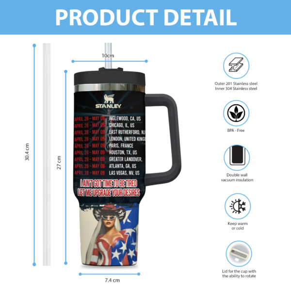 Beyoncé 40oz Stanley Tumbler - TANTN 13109