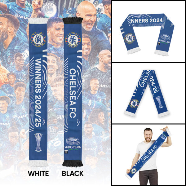 Chelsea Ruffneck Soccer Scarf - TANTN 13138