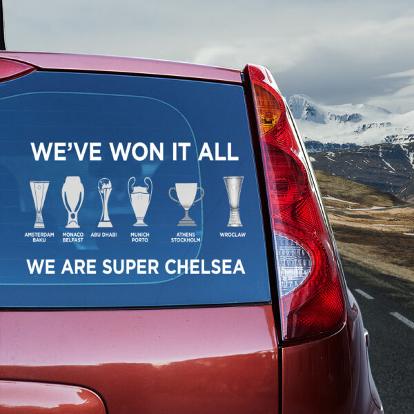 Chelsea FC 3D Decal – TANTN 13160