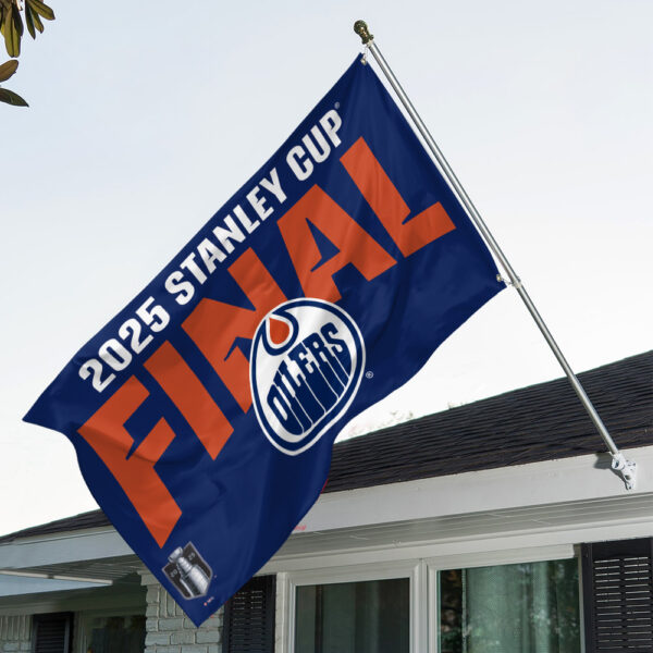 Edmonton Oilers 3D House Flag - TANTN 13206