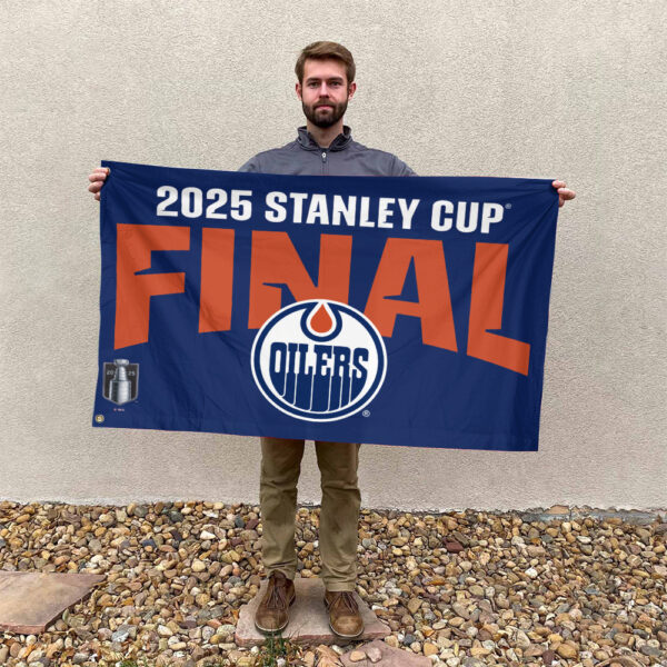 Edmonton Oilers 3D House Flag - TANTN 13206