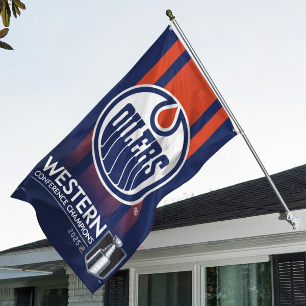 Edmonton Oilers 3D House Flag - TANTN 13207