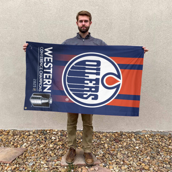 Edmonton Oilers 3D House Flag - TANTN 13207