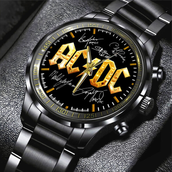 Rock Music Black Stainless Steel Watch - TANTN 13225