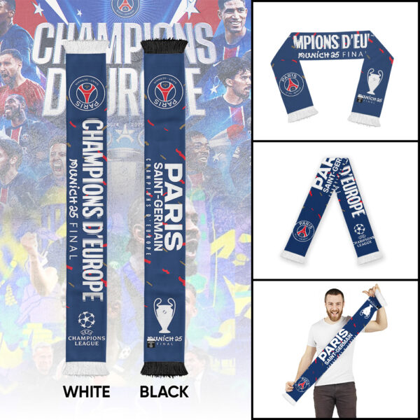 Paris Saint-Germain Ruffneck Soccer Scarf - TANTN 13232