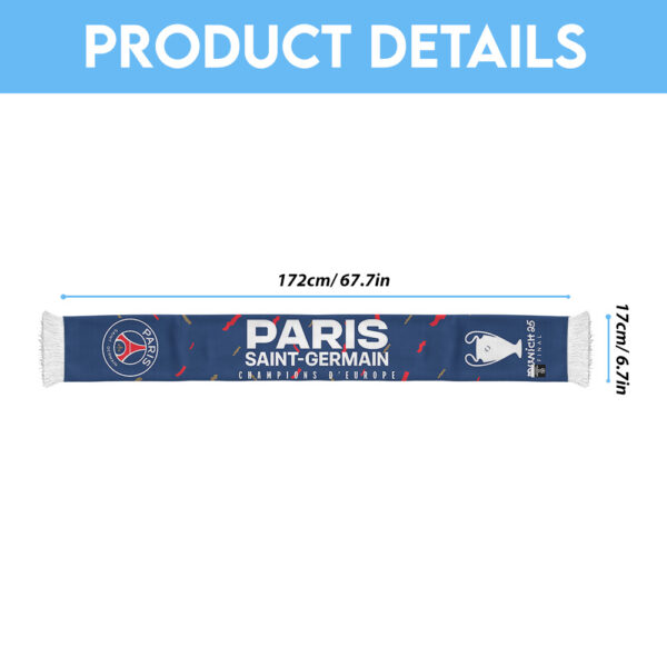 Paris Saint-Germain Ruffneck Soccer Scarf - TANTN 13232